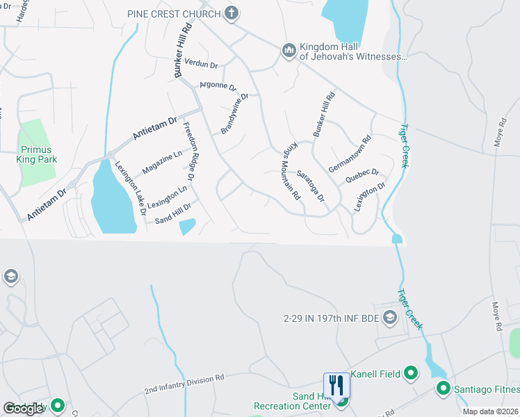 map of restaurants, bars, coffee shops, grocery stores, and more near 1211 Bunker Ridge Drive in Columbus