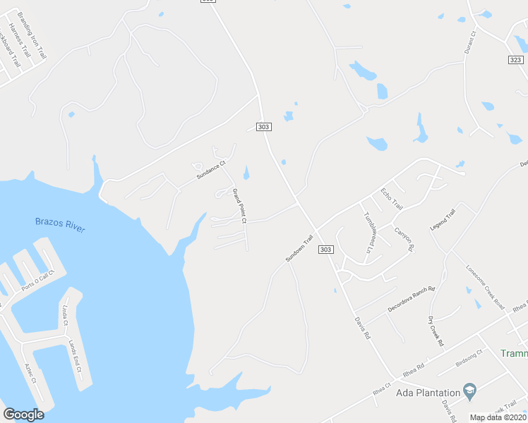 map of restaurants, bars, coffee shops, grocery stores, and more near 3502 Grand Harbor Court in Granbury