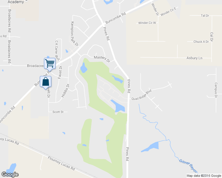 map of restaurants, bars, coffee shops, grocery stores, and more near in Shreveport