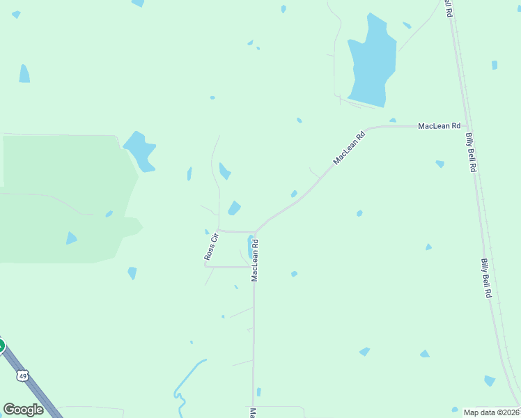 map of restaurants, bars, coffee shops, grocery stores, and more near 2643 Maclean Road in Jackson