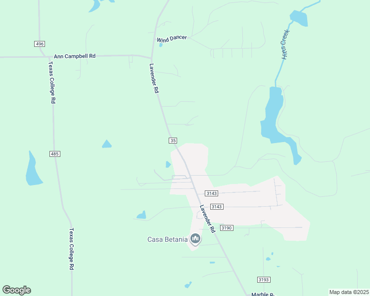 map of restaurants, bars, coffee shops, grocery stores, and more near 11192 County Road 35 in Tyler