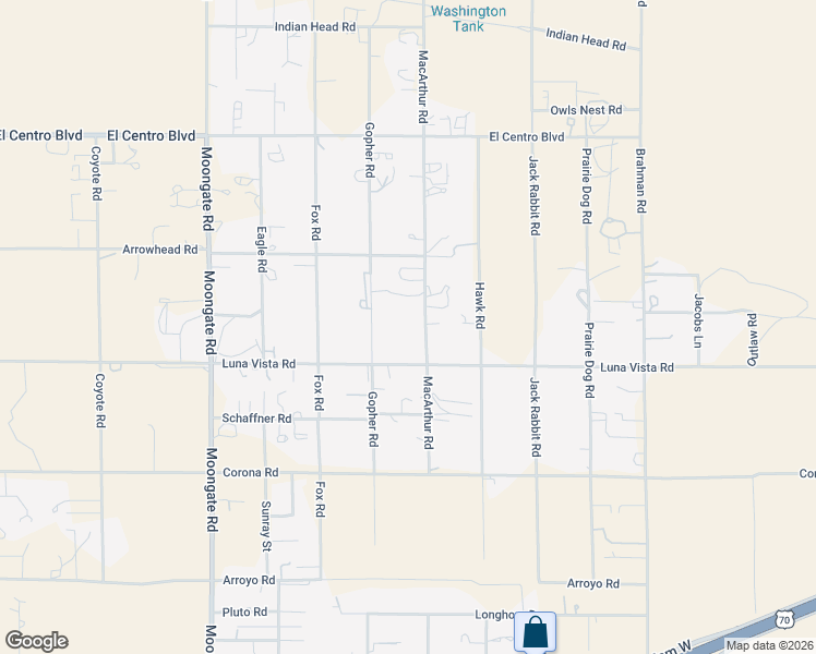map of restaurants, bars, coffee shops, grocery stores, and more near 6745 MacArthur Road in Las Cruces