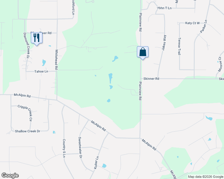 map of restaurants, bars, coffee shops, grocery stores, and more near 2041 Mc Alpin Road in Midlothian