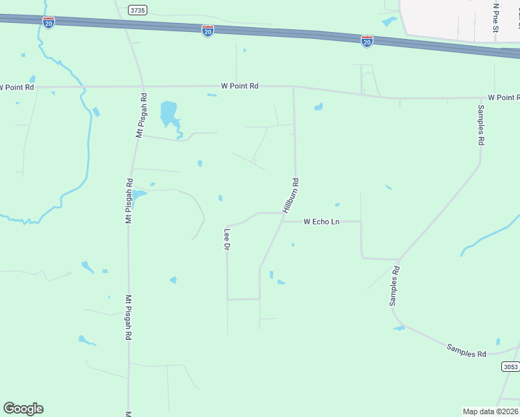 map of restaurants, bars, coffee shops, grocery stores, and more near 207 Lee Road in Kilgore