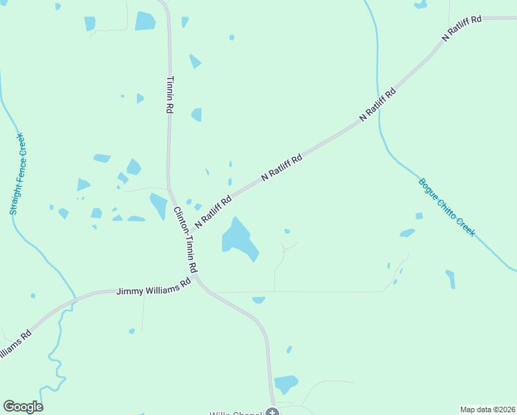 map of restaurants, bars, coffee shops, grocery stores, and more near 1250 North Ratliff Road in Clinton