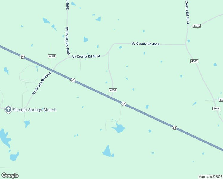 map of restaurants, bars, coffee shops, grocery stores, and more near 201 County Road 4610 in Ben Wheeler