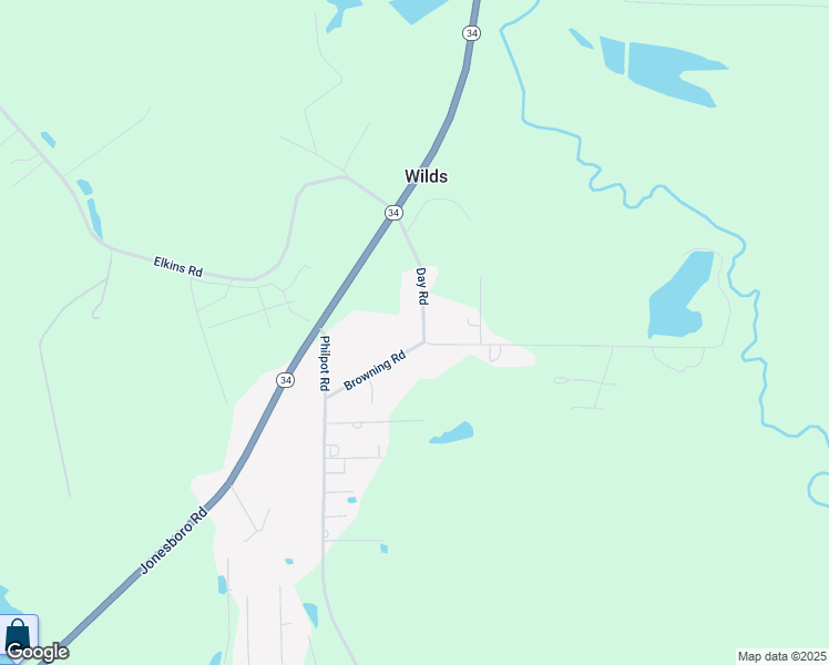 map of restaurants, bars, coffee shops, grocery stores, and more near 317 Day Rd in West Monroe