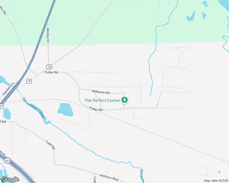 map of restaurants, bars, coffee shops, grocery stores, and more near 3925 Williams Road in Montgomery