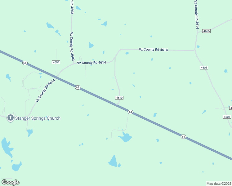 map of restaurants, bars, coffee shops, grocery stores, and more near 201 County Road 4610 in Ben Wheeler