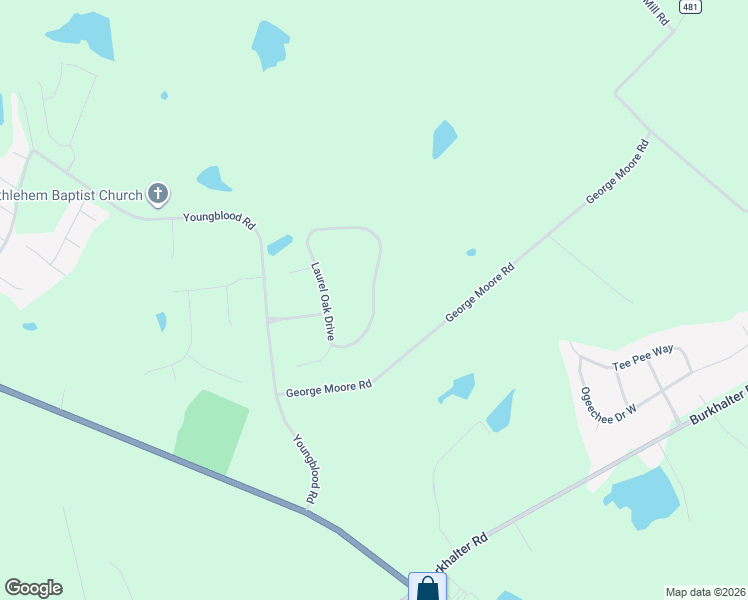 map of restaurants, bars, coffee shops, grocery stores, and more near 1806 Laurel Oak Drive in Statesboro