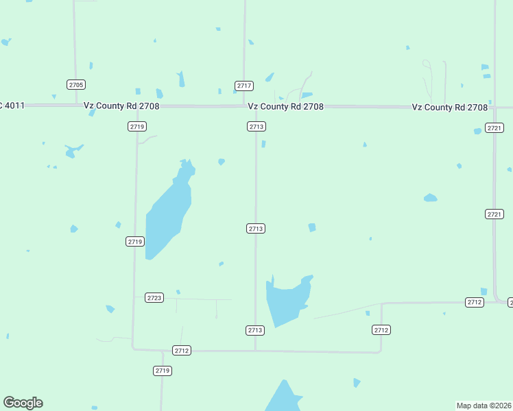 map of restaurants, bars, coffee shops, grocery stores, and more near County Road 2713 in Mabank