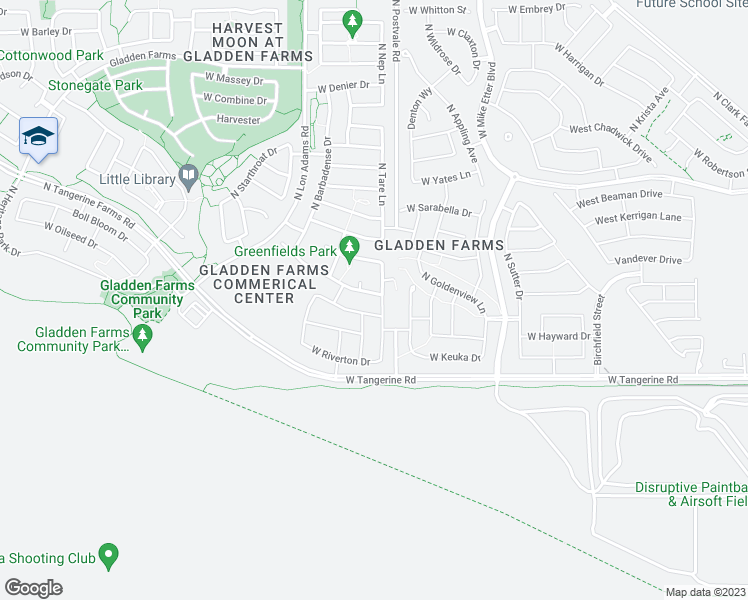 map of restaurants, bars, coffee shops, grocery stores, and more near 11045 West Flycatcher Drive in Marana
