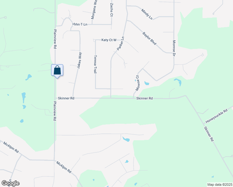 map of restaurants, bars, coffee shops, grocery stores, and more near 3220 McCarver Court in Midlothian