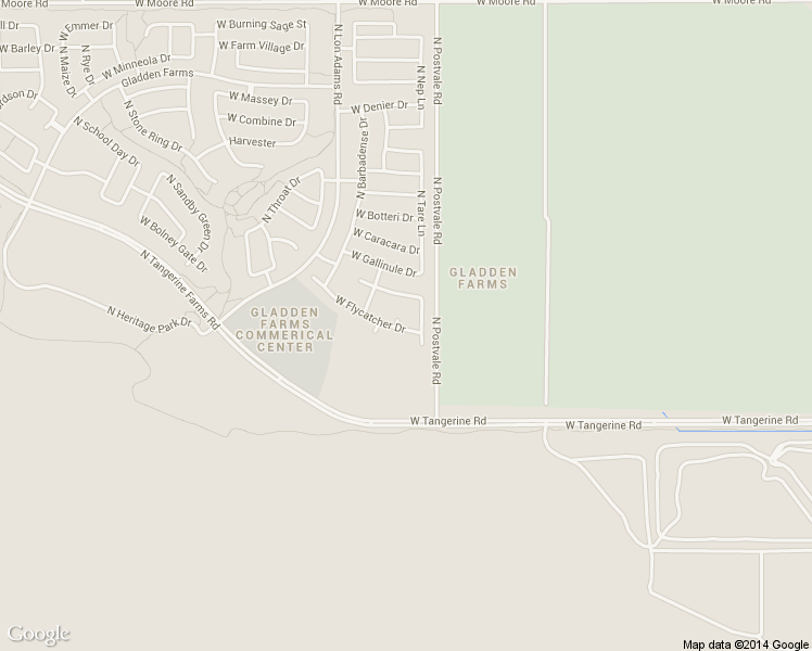 map of restaurants, bars, coffee shops, grocery stores, and more near 12224 North Sora Place in Marana