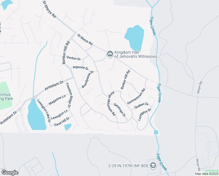map of restaurants, bars, coffee shops, grocery stores, and more near 1235 Kings Mountain Court in Columbus