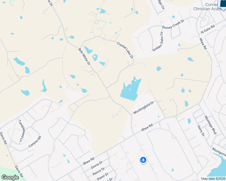 map of restaurants, bars, coffee shops, grocery stores, and more near 3315 Crystal Lake Drive in Granbury