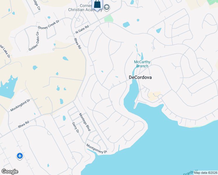 map of restaurants, bars, coffee shops, grocery stores, and more near 4320 Fairway Drive in Granbury