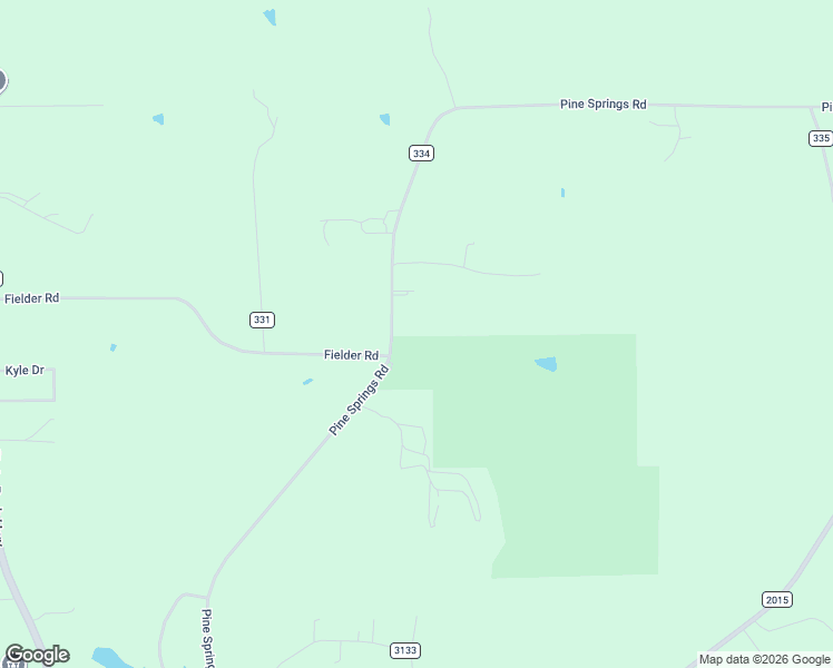 map of restaurants, bars, coffee shops, grocery stores, and more near 5634 County Road 334 in Tyler