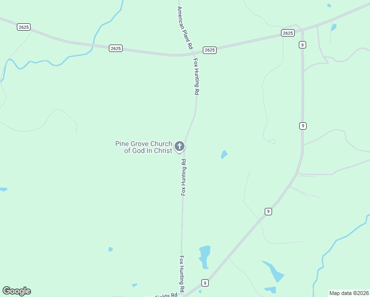 map of restaurants, bars, coffee shops, grocery stores, and more near 616 Fox Hunting Road in Waskom