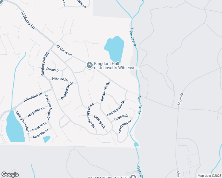 map of restaurants, bars, coffee shops, grocery stores, and more near 1965 Bunker Hill Road in Columbus
