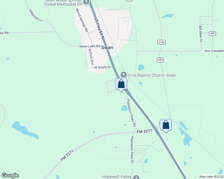 map of restaurants, bars, coffee shops, grocery stores, and more near 11308 Sherra Street in Tyler