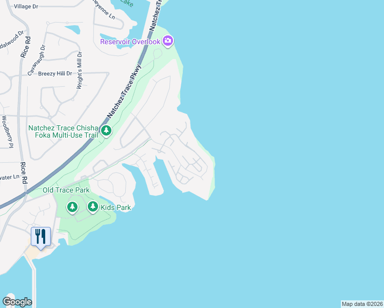map of restaurants, bars, coffee shops, grocery stores, and more near 404 Roses Bluff Drive in Madison