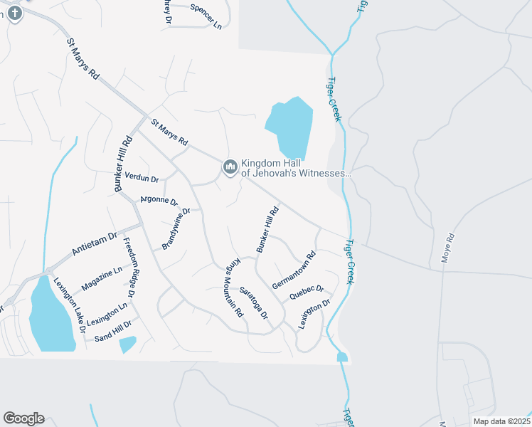 map of restaurants, bars, coffee shops, grocery stores, and more near 1965 Bunker Hill Road in Columbus
