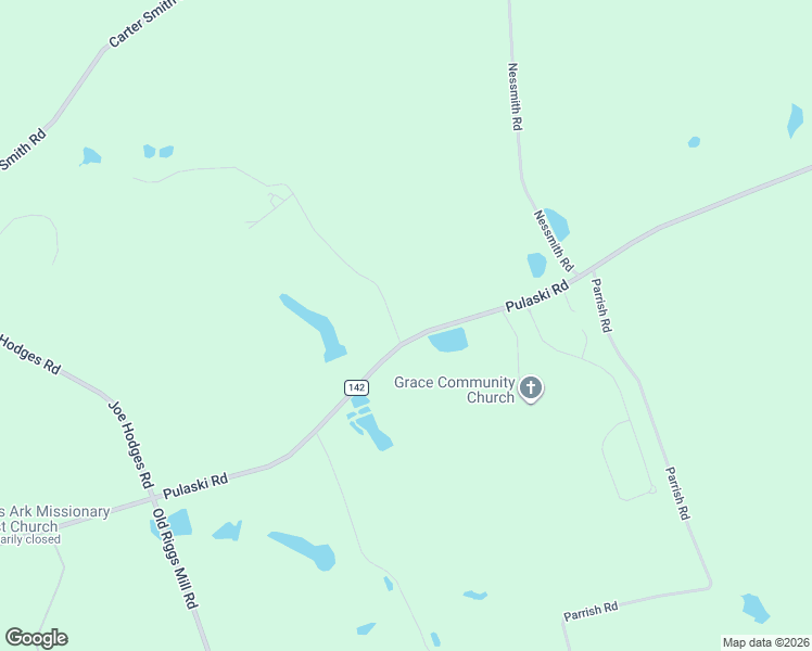 map of restaurants, bars, coffee shops, grocery stores, and more near 4826 Pulaski Road in Statesboro