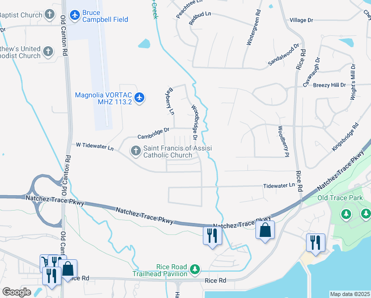 map of restaurants, bars, coffee shops, grocery stores, and more near 3254 Brandywine Drive in Madison