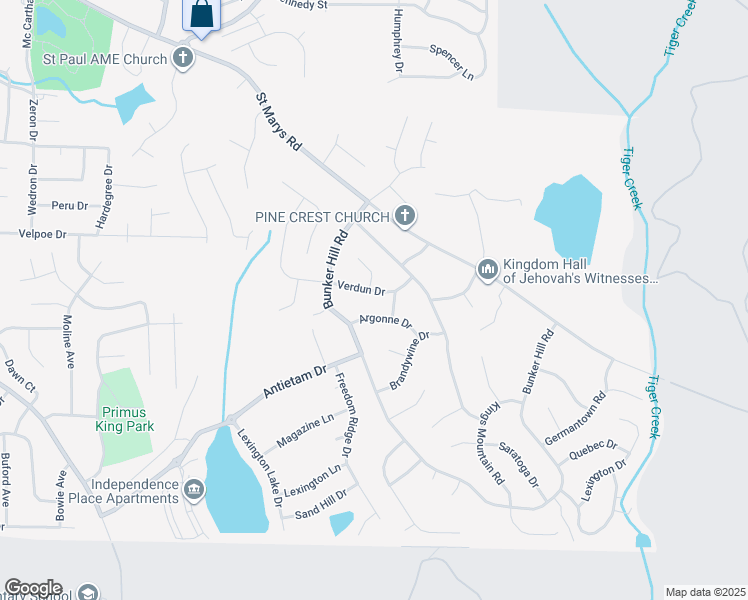 map of restaurants, bars, coffee shops, grocery stores, and more near 5216 Verdun Drive in Columbus