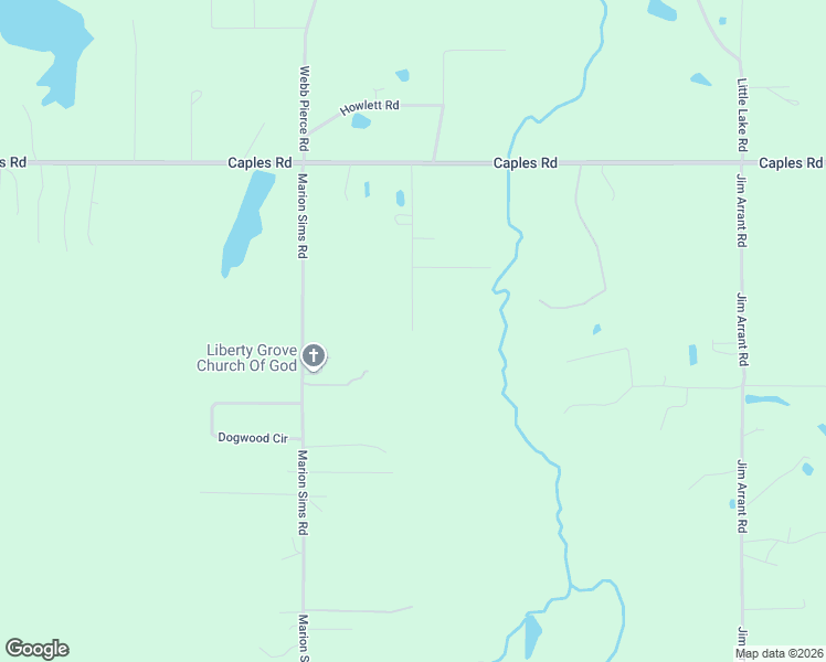 map of restaurants, bars, coffee shops, grocery stores, and more near 298 Ollie Caples Road in West Monroe