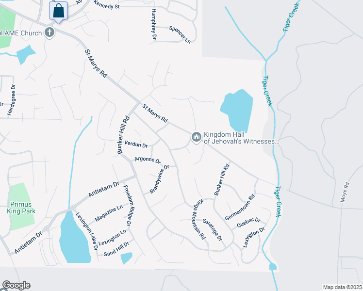 map of restaurants, bars, coffee shops, grocery stores, and more near 1513 Alamo Drive in Columbus