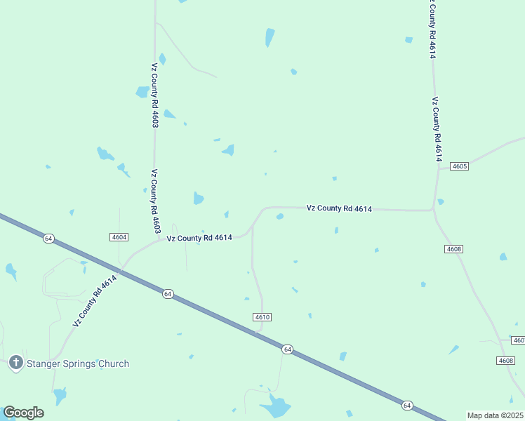 map of restaurants, bars, coffee shops, grocery stores, and more near County Road 4614 in Ben Wheeler