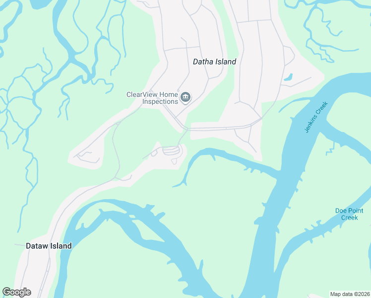 map of restaurants, bars, coffee shops, grocery stores, and more near 100-108 Dawtaw Club Rd in St Helena Island