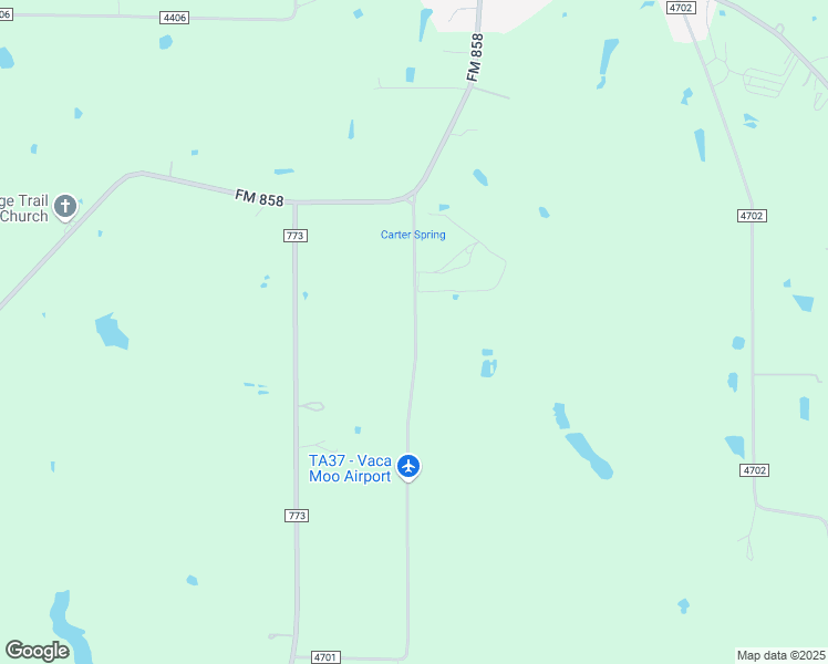 map of restaurants, bars, coffee shops, grocery stores, and more near County Road 4701 in Ben Wheeler