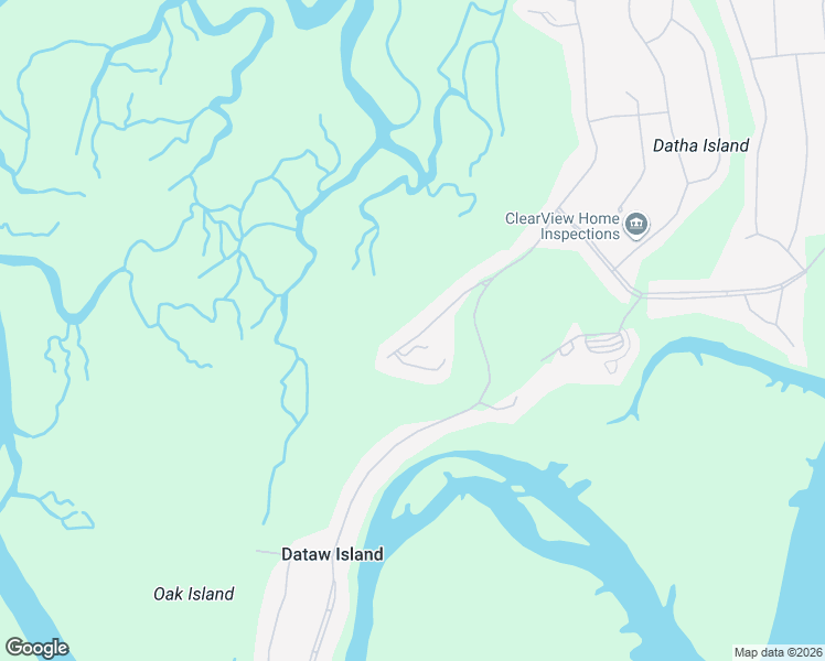 map of restaurants, bars, coffee shops, grocery stores, and more near 206 Cotton Dike Road in Saint Helena Island