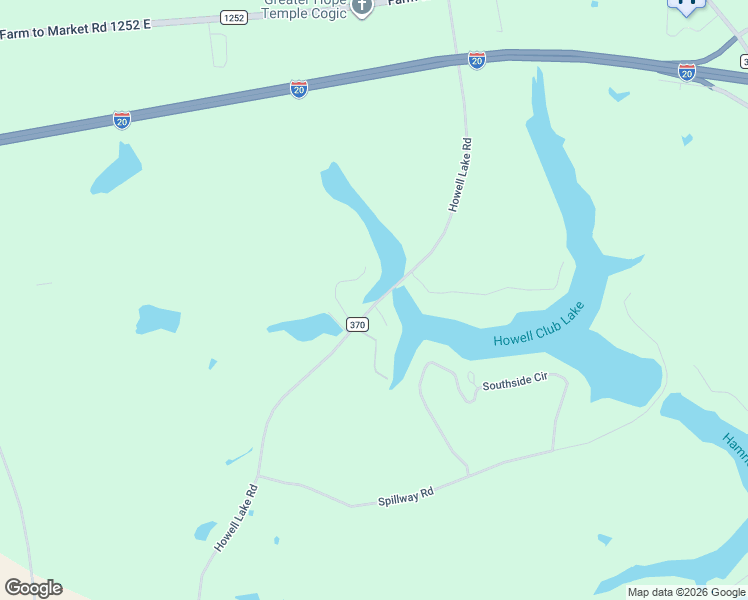 map of restaurants, bars, coffee shops, grocery stores, and more near 11801 County Road 370 in Winona