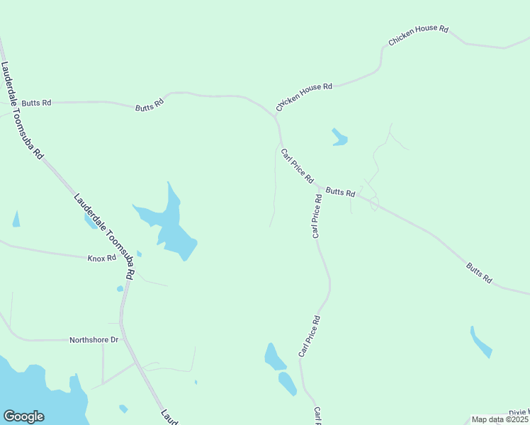 map of restaurants, bars, coffee shops, grocery stores, and more near 7040 Welch Road in Toomsuba