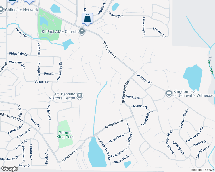 map of restaurants, bars, coffee shops, grocery stores, and more near 4960 Aaron Drive in Columbus