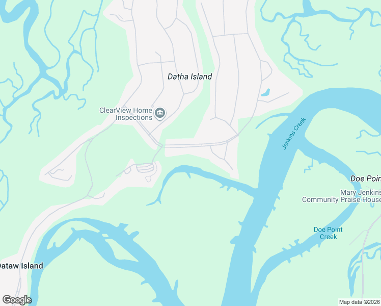 map of restaurants, bars, coffee shops, grocery stores, and more near 535 Island Circle East in Saint Helena Island