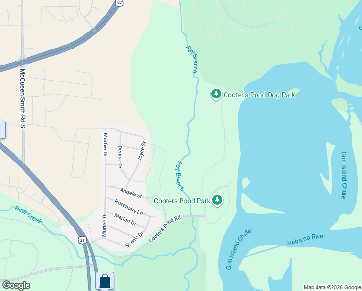 map of restaurants, bars, coffee shops, grocery stores, and more near 236 Joyce Street in Prattville