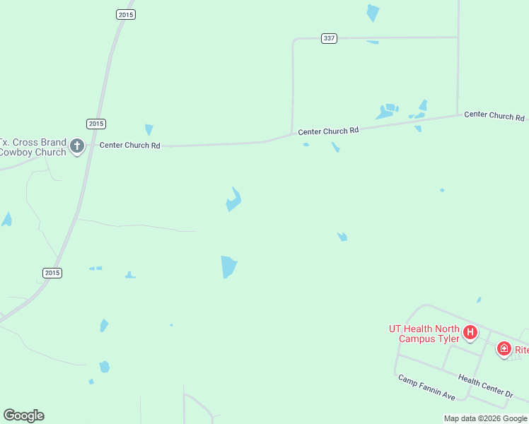 map of restaurants, bars, coffee shops, grocery stores, and more near 10896 County Road 334 in Tyler