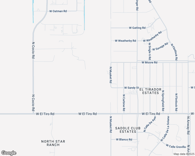 map of restaurants, bars, coffee shops, grocery stores, and more near 12643 North Musket Road in Marana