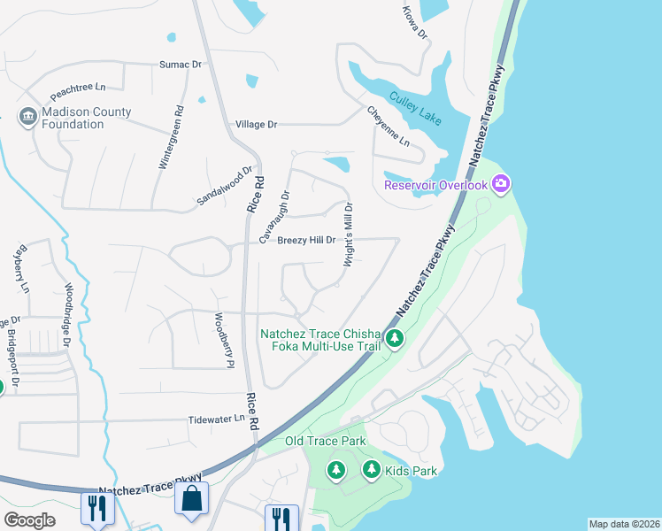 map of restaurants, bars, coffee shops, grocery stores, and more near 552 Silverstone Drive in Madison