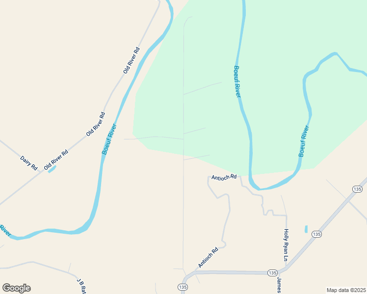 map of restaurants, bars, coffee shops, grocery stores, and more near Frank Walker Road in Richland Parish