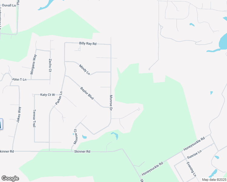 map of restaurants, bars, coffee shops, grocery stores, and more near 4260 Monroe Drive in Midlothian