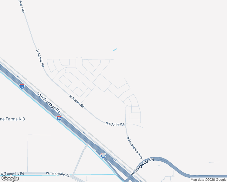 map of restaurants, bars, coffee shops, grocery stores, and more near 9424 West Hawes Road in Marana