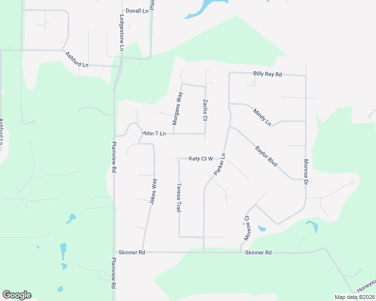 map of restaurants, bars, coffee shops, grocery stores, and more near 3021 Katy Court West in Midlothian