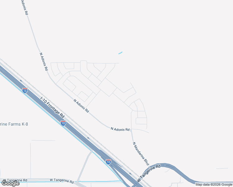 map of restaurants, bars, coffee shops, grocery stores, and more near 9436 West Hawes Road in Marana