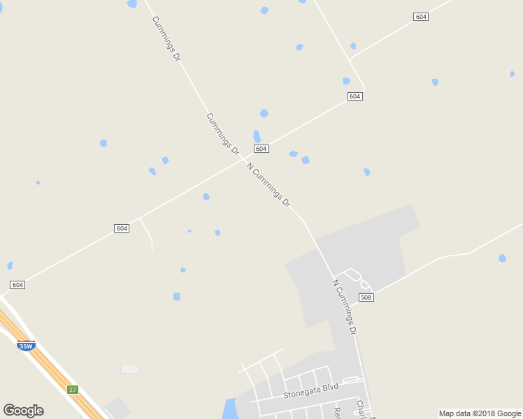 map of restaurants, bars, coffee shops, grocery stores, and more near 1817 North Cummings Drive in Alvarado